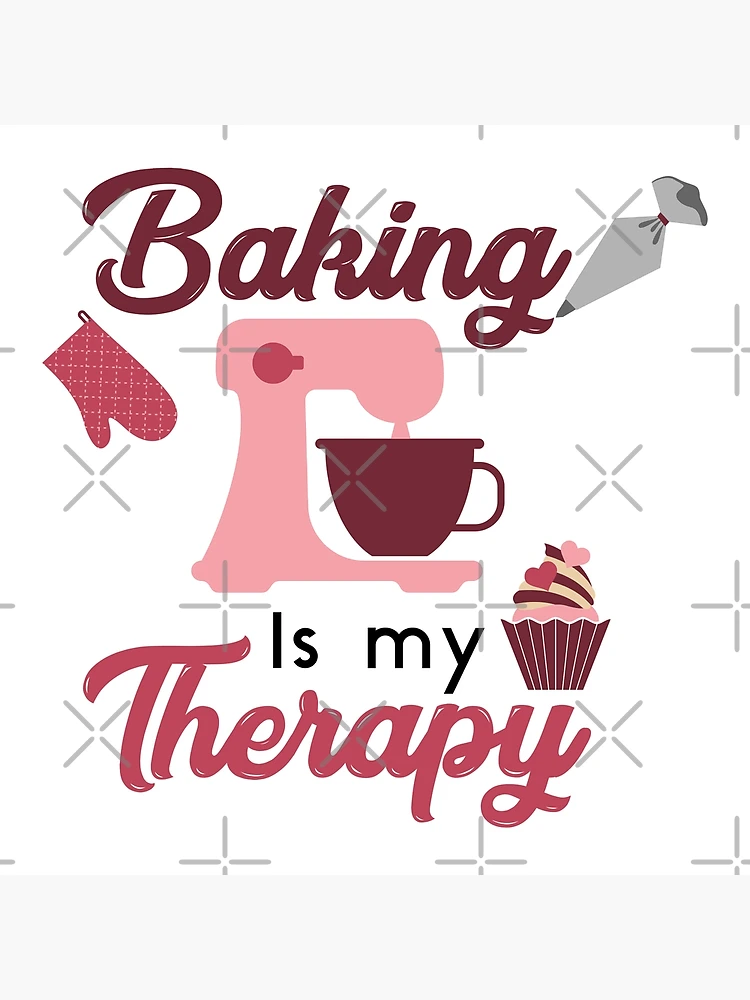 Kitchenaid Mixer Decal Vinyl Decal Funny Baker Gift Baking Therapy