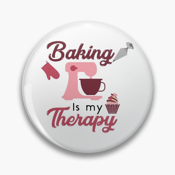 Item preview, Baking Is My Therapy designed and sold by youneszahrane.