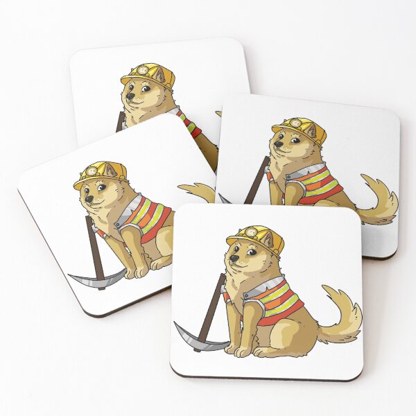 Item preview, Dogecoin Mining Doge designed and sold by JuicySchinken.