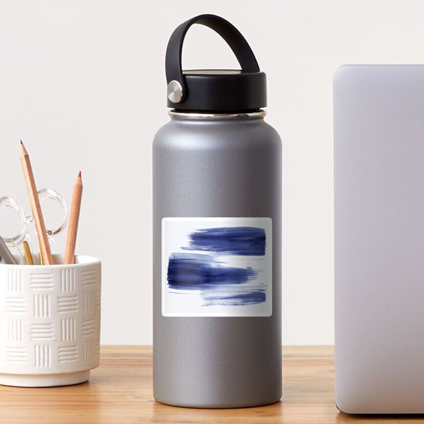 Ink Blue Sticker