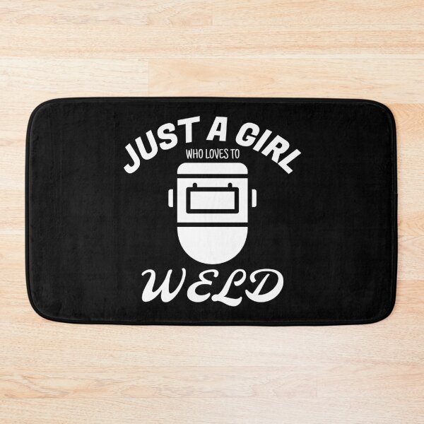Item preview, Just A Girl Who Loves Welding designed and sold by jacks-tees.