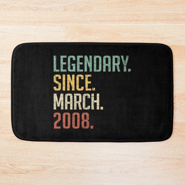 Item preview, Legendary Since March 2008 13rd Birthday Gift 13 Years Old Vintage March 2008 designed and sold by Takatv.