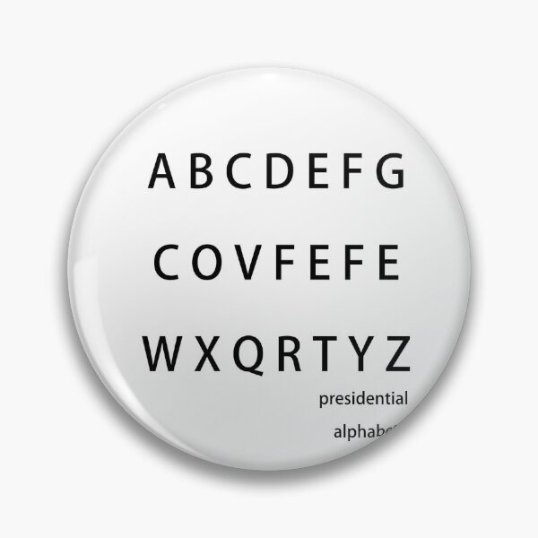 Item preview, Covfefe Alphabet designed and sold by MUZA9.