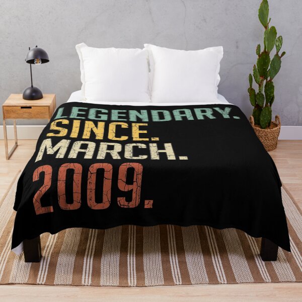 Item preview, Legendary Since March 2009 12nd Birthday Gift 12 Years Old Vintage March 2009 designed and sold by Takatv.