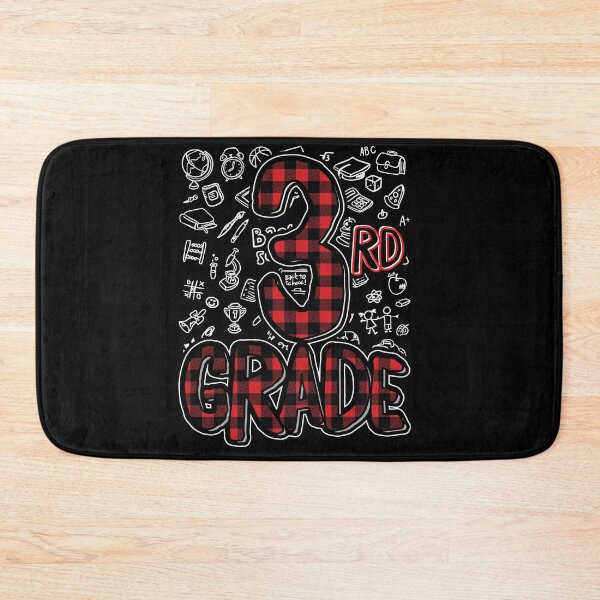 Item preview, Buffalo Plaid 3rd Grade - Third Grade Back to School designed and sold by shirti.