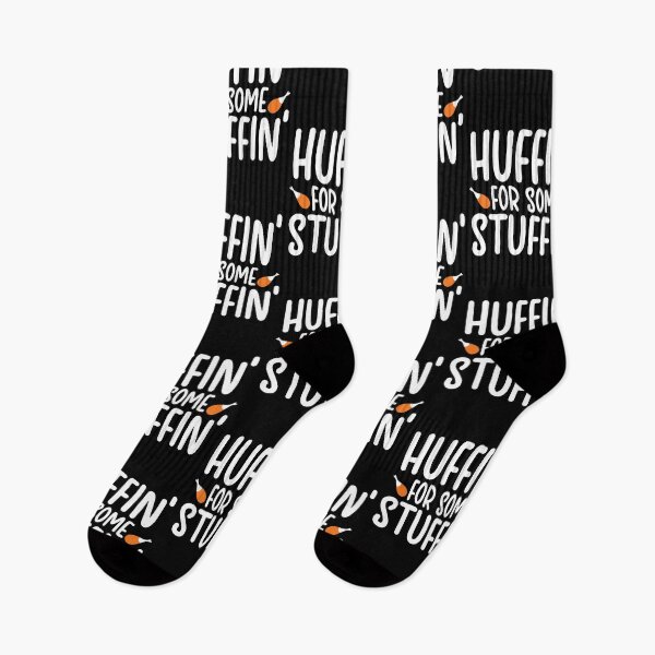 Item preview, Huffin' For Some Stuffin' Funny Thanksgiving Birthday Gift designed and sold by Akmloza.