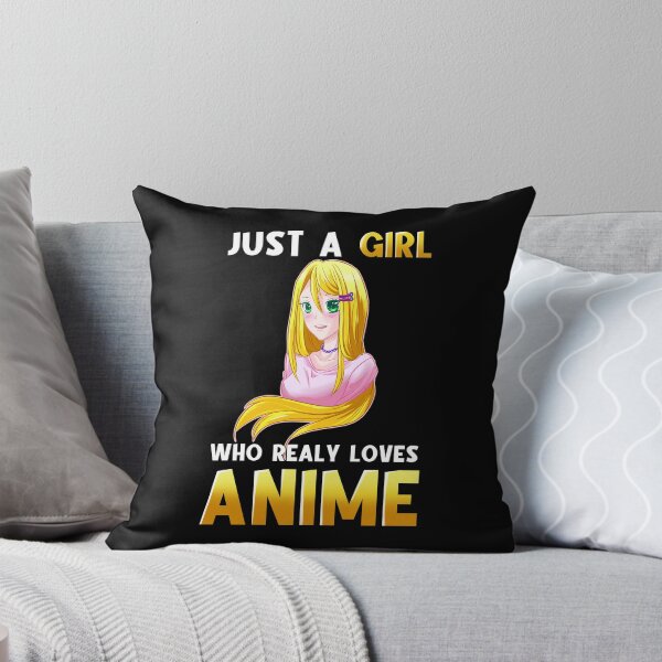 Item preview, Just A Girl Who Loves Anime - Gift For Otaku designed and sold by Pubi.