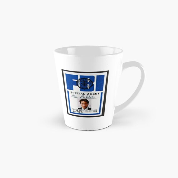 fox mulder badge Tall Mug