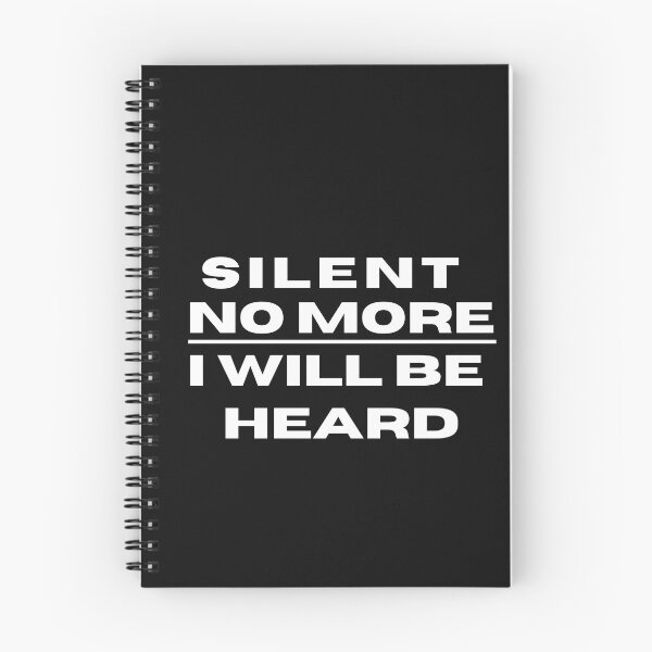 Item preview, Silent No More I Will Be Heard designed and sold by jutaylor.
