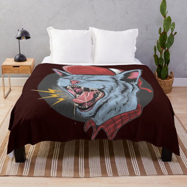 Item preview, Cat screaming rock 'n' roll designed and sold by kalud-zoldyck.