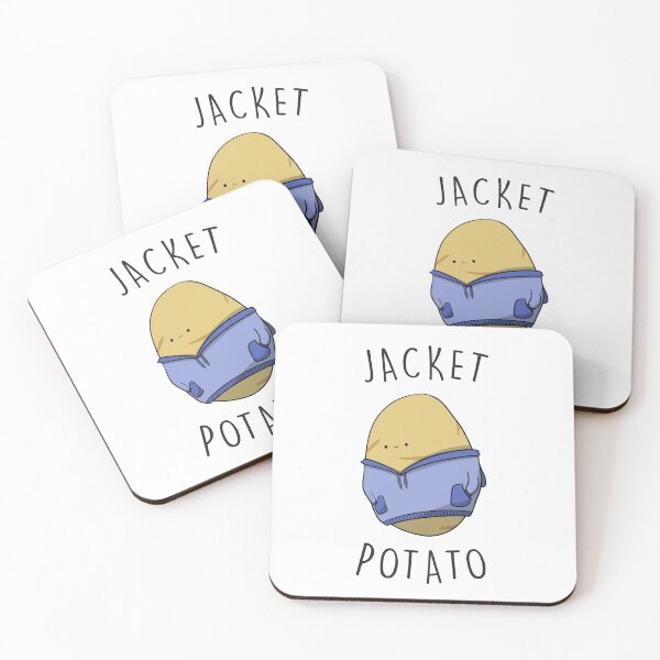 Item preview, Jacket Potato Cute Funny Vegetable Drawing designed and sold by Delightfully Cynical.