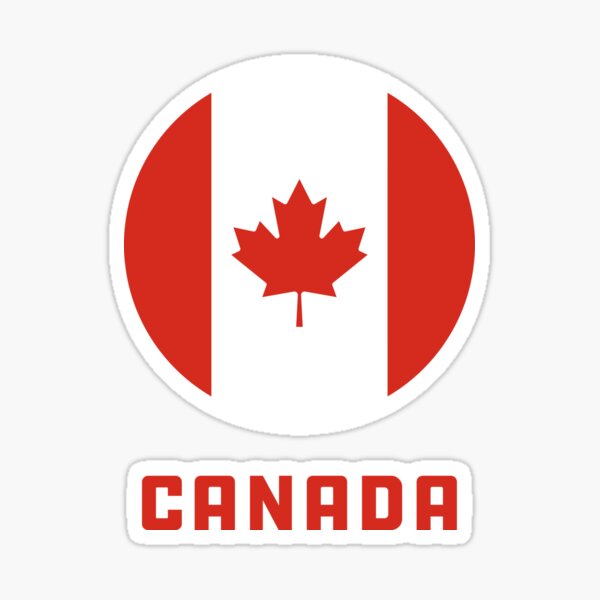 Item preview, CANADA  FLAG | Sticker designed and sold by LavaKunst.
