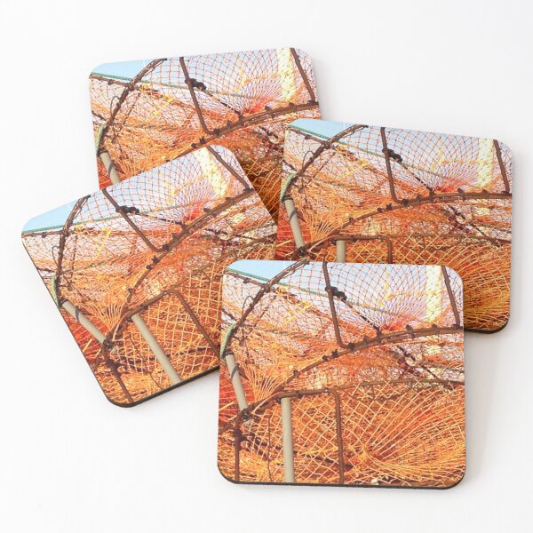 Item preview, Orange Fishing Baskets designed and sold by Jenie Yolland.