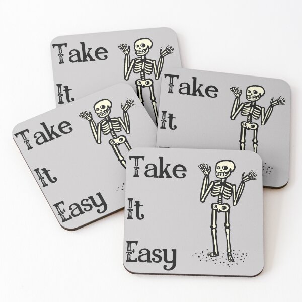 Item preview, Take it Easy Skeleton designed and sold by Danielle Slade.