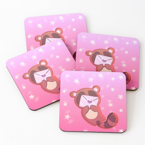Item preview, GSNK! Tanuki Valentines Day Letter Card designed and sold by angsty-angst.