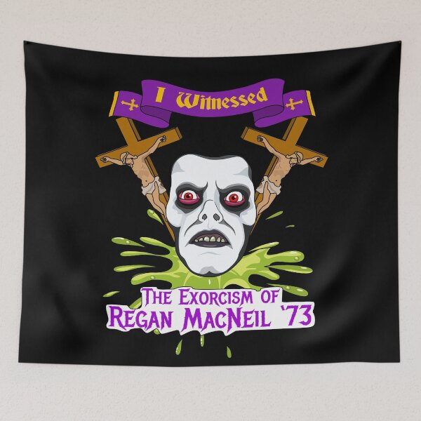 Item preview, The Exorcist | I witnessed The Exorcism of Regan MacNeil designed and sold by Horrorshow Art.