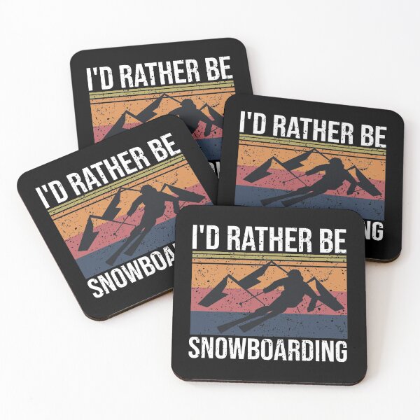 Item preview, I'd Rather Be Snowboarding designed and sold by StoreDay.