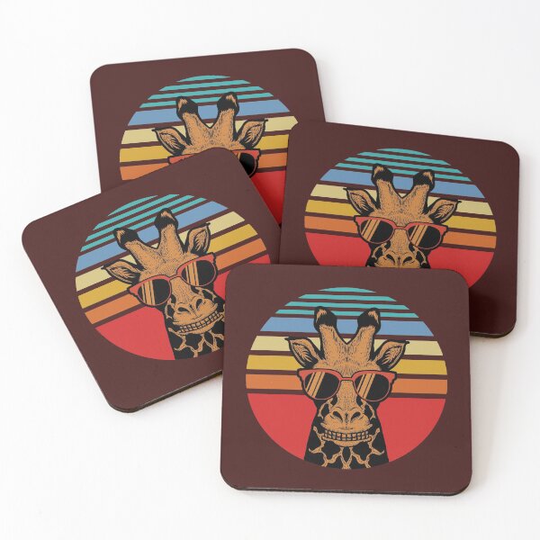 Item preview, Giraffe Sunset background designed and sold by kalud-zoldyck.