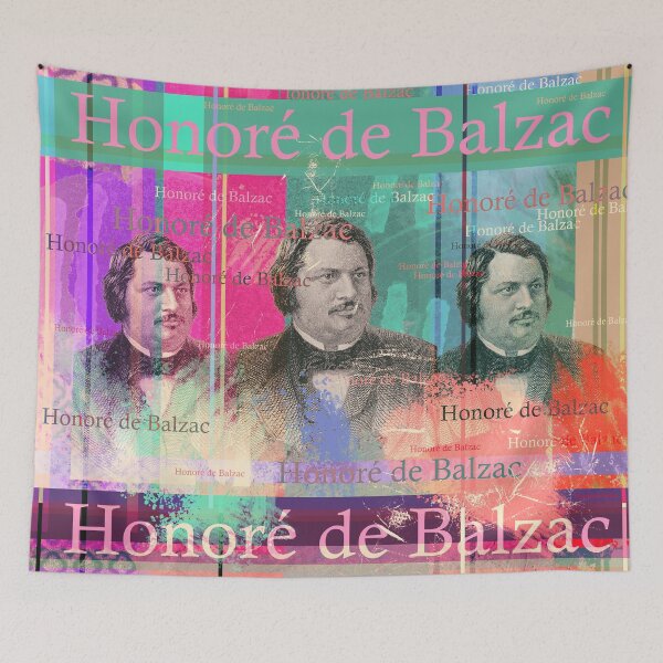 Item preview, Balzac portrait, famous French writer designed and sold by Mauswohn.