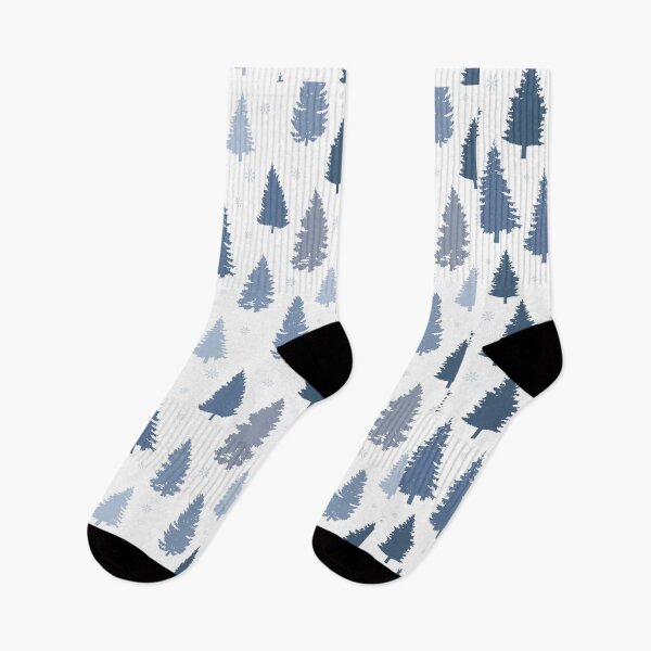 Item preview, Winter Wonderland - Pines & Snowflakes designed and sold by HeatherPore.