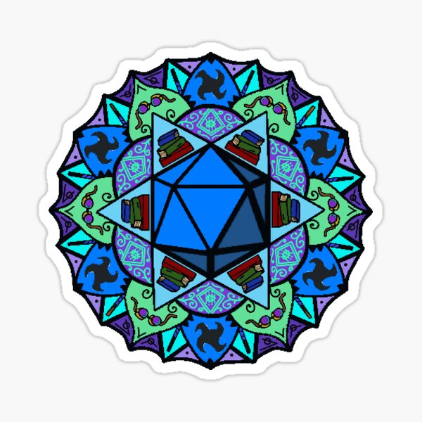 Beauregard mandala Sticker
