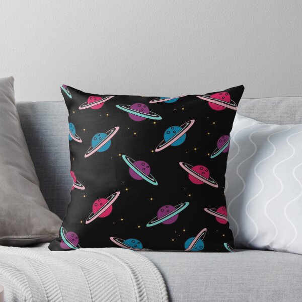 Item preview, Neon Space Planets Galaxy Pattern designed and sold by Aiolin.