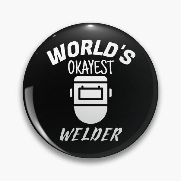 Item preview, World's Okayest Welder Mask designed and sold by jacks-tees.