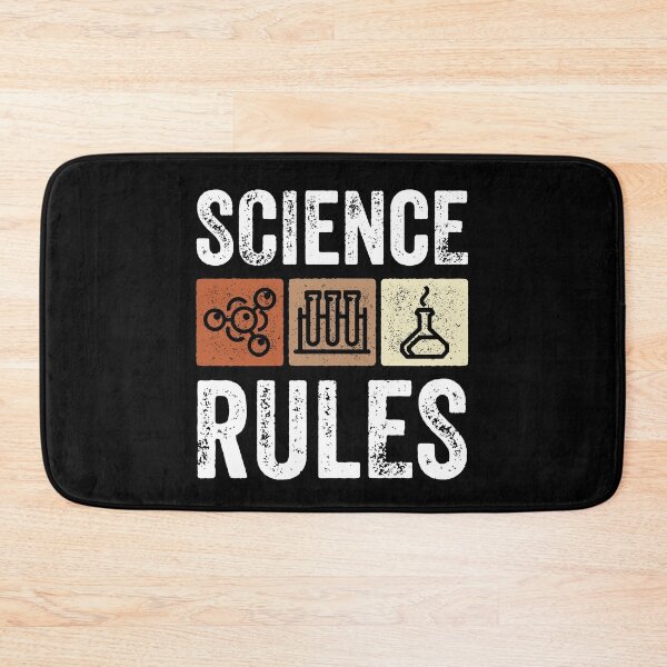 Item preview, Science Rules Student Teacher Scientist Humor Vintage Retro designed and sold by lxmag.