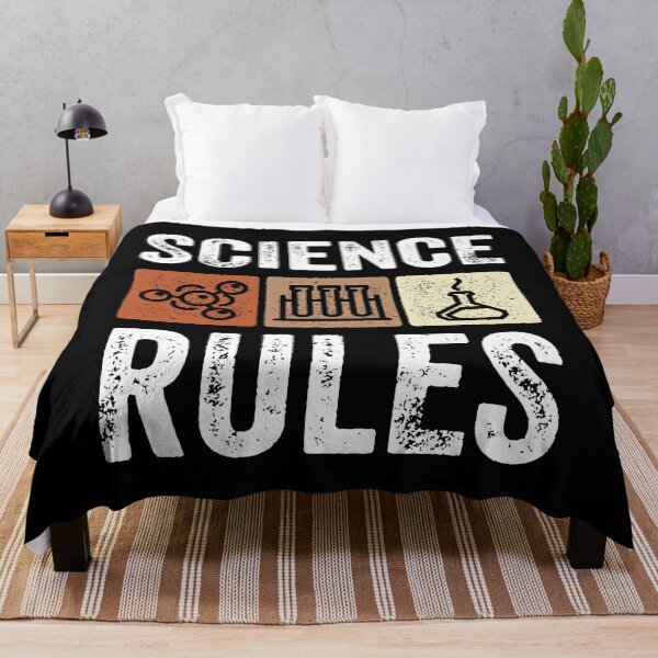 Item preview, Science Rules Student Teacher Scientist Humor Vintage Retro designed and sold by lxmag.