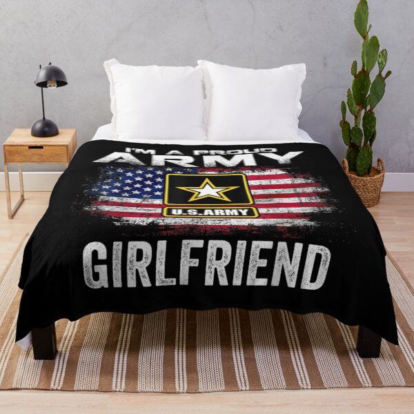 Item preview, I'm A Proud Army Girlfriend With American Flag Veteran designed and sold by Christopher221.