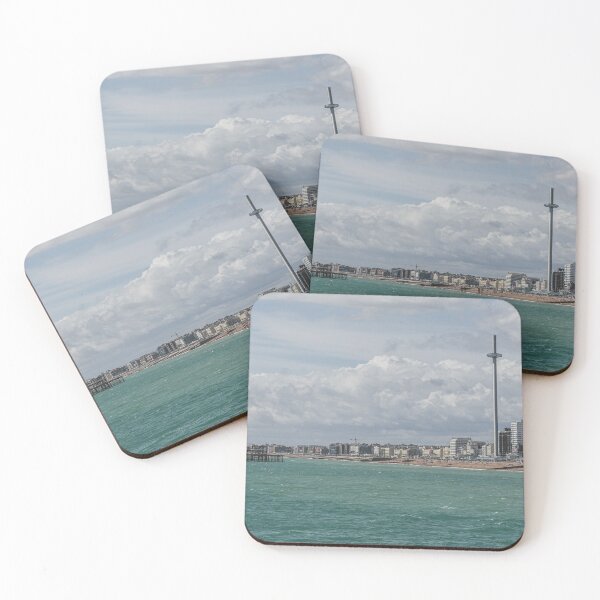 Item preview, Brighton i360 and West Pier designed and sold by Eduardo Vieira.