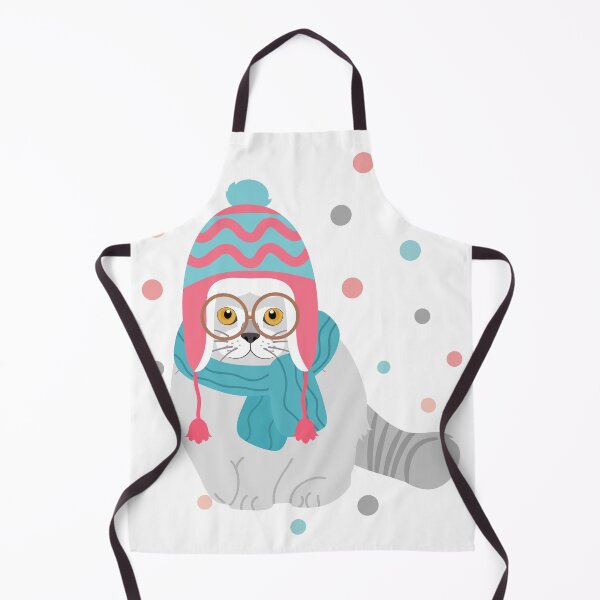 Item preview, British Shorthair Cat in Winter designed and sold by lulululupaint.