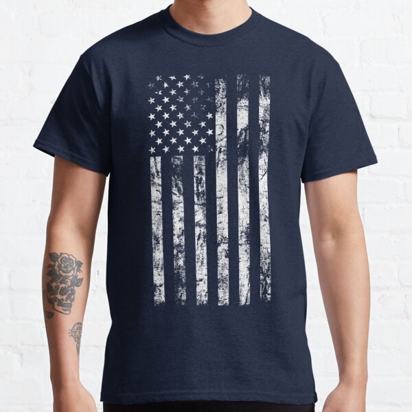 4th of July Shirts Men American Flag Independence Day T-Shirt USA  Distressed Flag Shirt Patriotic Short Sleeve Tees 