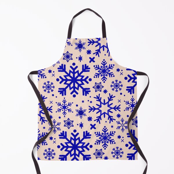 Item preview, Snowflake Collection – Blue & Blush designed and sold by Cat Coquillette.