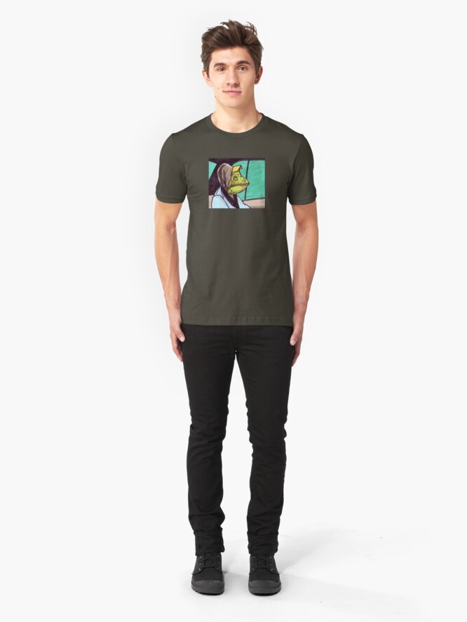 Alternate view of Cab Hoodie Lizard Slim Fit T-Shirt