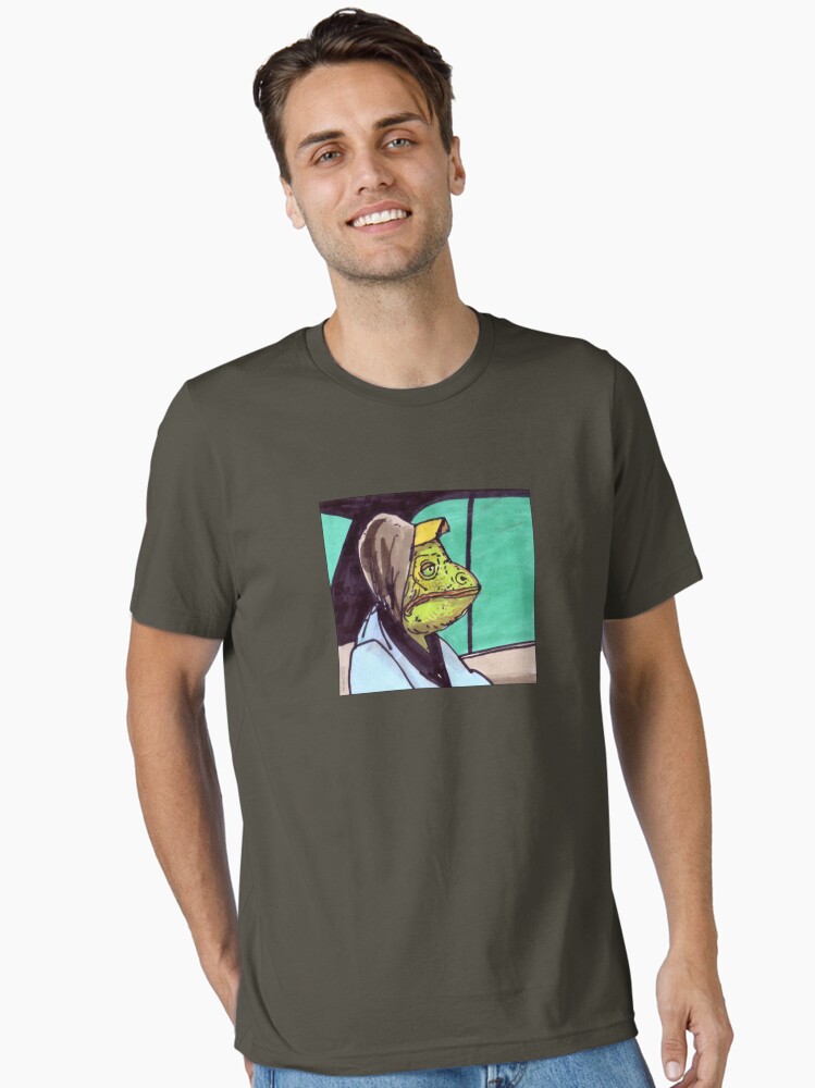 Thumbnail 1 of 7, Essential T-Shirt, Cab Hoodie Lizard designed and sold by thedrumstick.