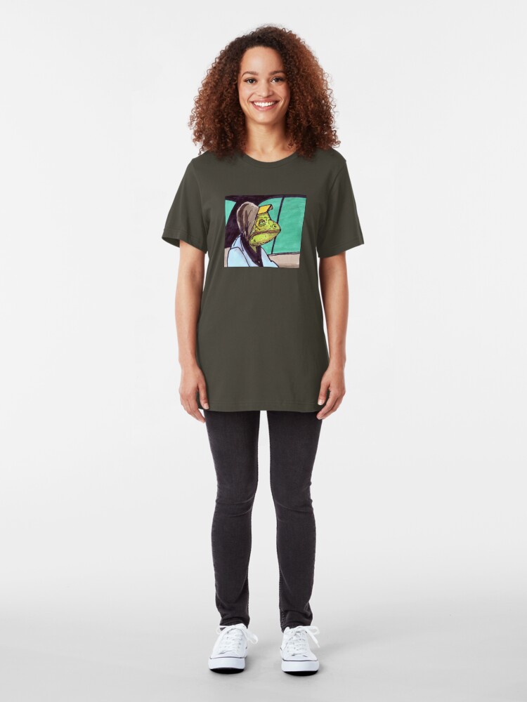 Alternate view of Cab Hoodie Lizard Slim Fit T-Shirt