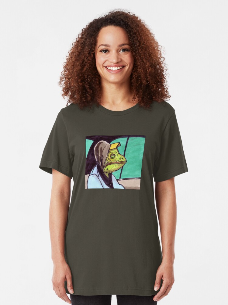 Alternate view of Cab Hoodie Lizard Slim Fit T-Shirt