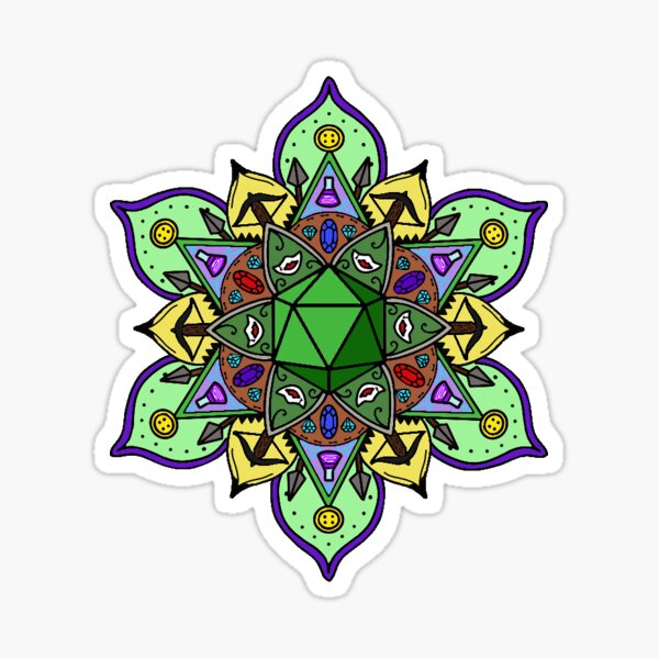 Nott/Veth mandala Sticker