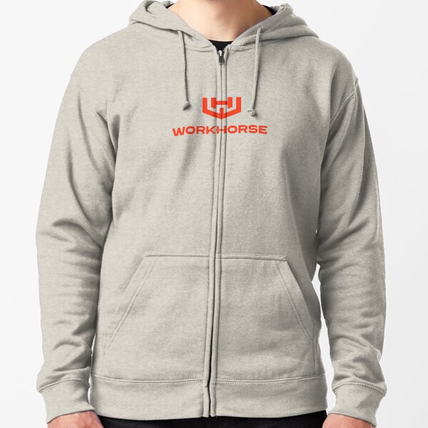 Workhorse Logo - WKHS Zipped Hoodie