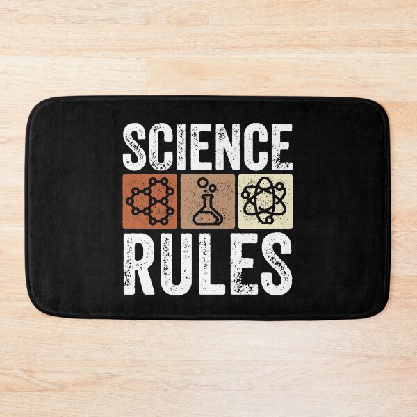 Item preview, Science Rules Rocks Student Teacher Scientist Humor Retro Vintage designed and sold by lxmag.