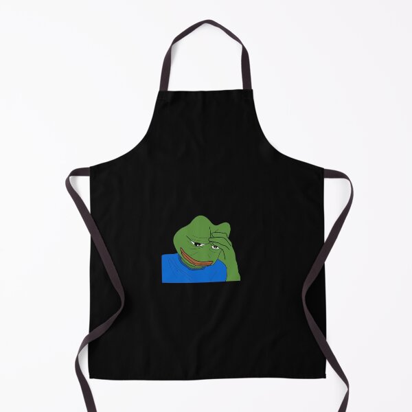 Item preview, Pepe the frog meme thinking designed and sold by Omeris.