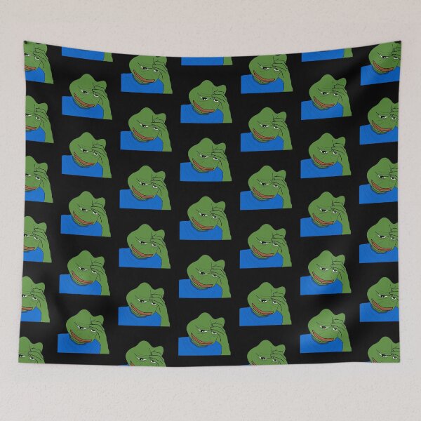 Item preview, Pepe the frog meme thinking designed and sold by Omeris.
