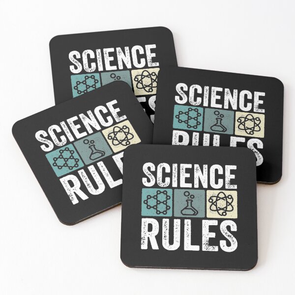 Item preview, Science Rules Teacher Student Scientist Humor Vintage Lab designed and sold by lxmag.