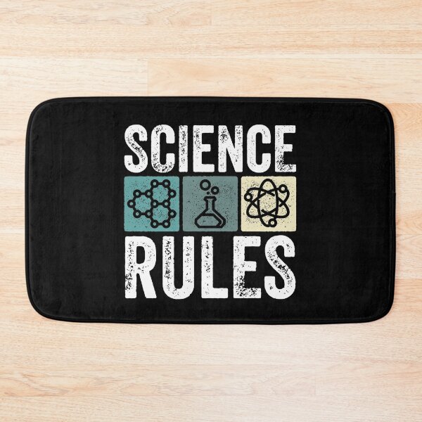 Item preview, Science Rules Teacher Student Scientist Humor Vintage Lab designed and sold by lxmag.