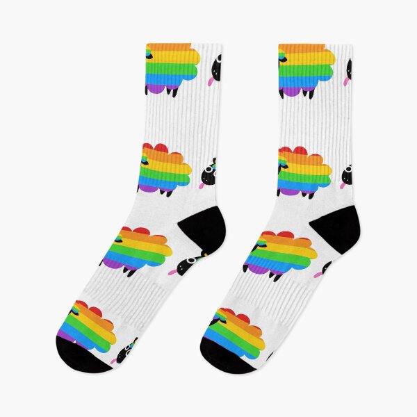 Item preview, Rainbow Sheep designed and sold by TrueTrippyArts.