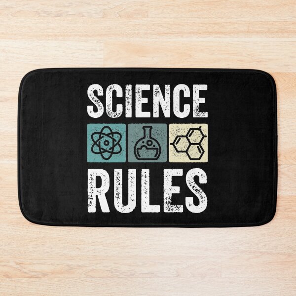 Item preview, Science Rules Teacher Student Scientist Humor Vintage Retro designed and sold by lxmag.