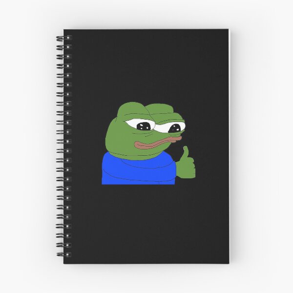 Item preview, Pepe the frog meme thumb up designed and sold by Omeris.