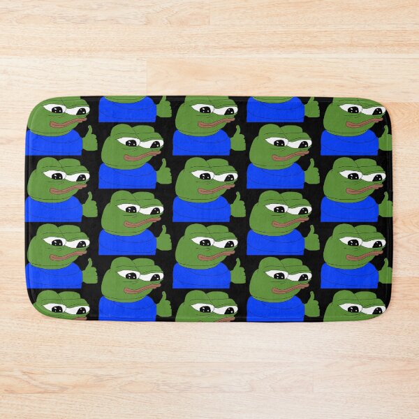 Item preview, Pepe the frog meme thumb up designed and sold by Omeris.