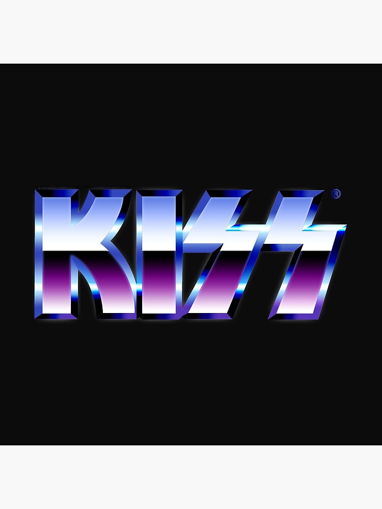 Kiss Logo Chrome by Ornicar